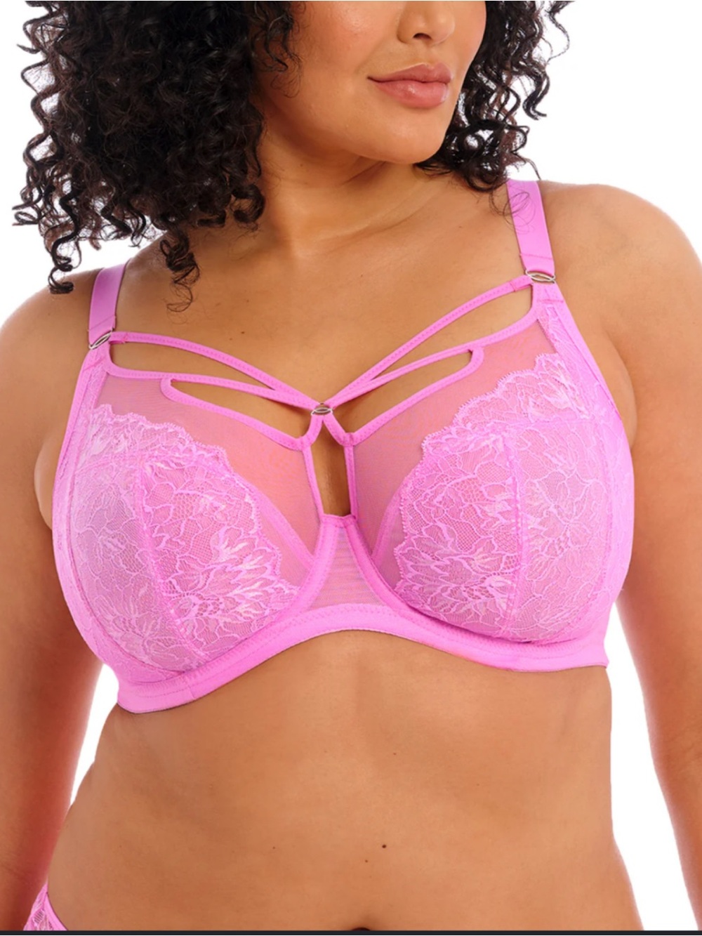 Elomi Brianna Plunge Bra Very Pink
Size 44DDD